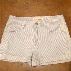 Striped pacsun shorts